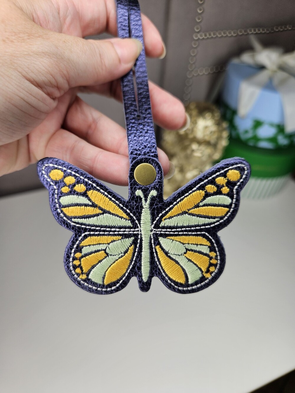 Portland Leather Goods Safira Monarcha Butterfky Bag Flair